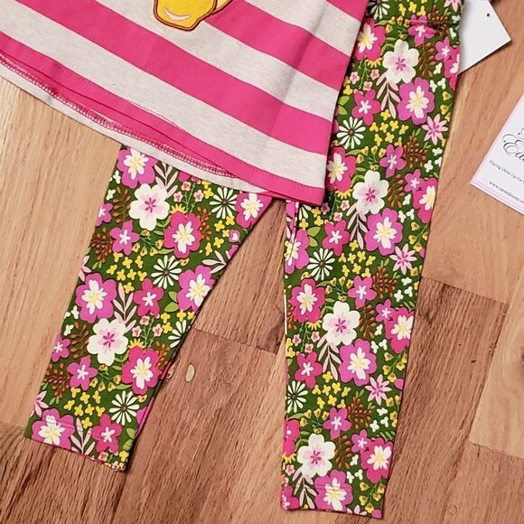 NWT Rare Editions Giraffe Tunic & Leggings Set - Picture 3 of 6